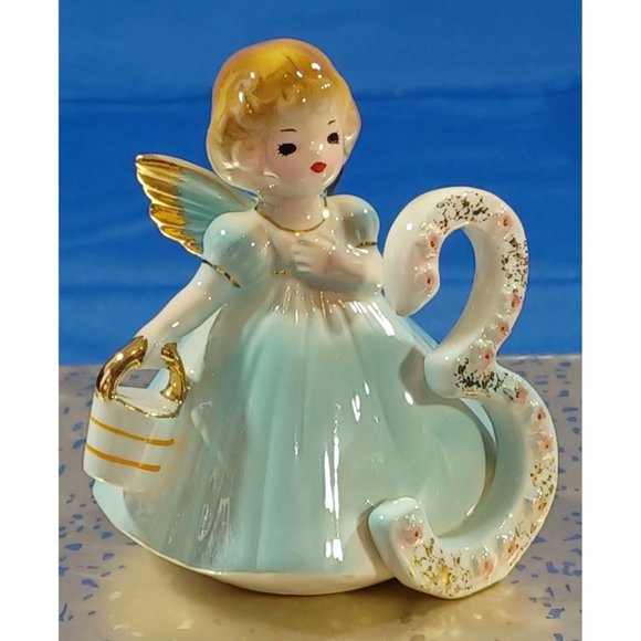 JOSEF Birthday Angels 3rd 5th 6th 8th 11th Figurine Music Box 3 5 6 8 11 Lot Set - Picture 8 of 16